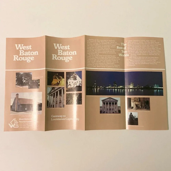 Vintage Lot of 4 Louisiana Brochures Howard Johnson Holiday Inn Hotels Pamphlets - Picture 7 of 16